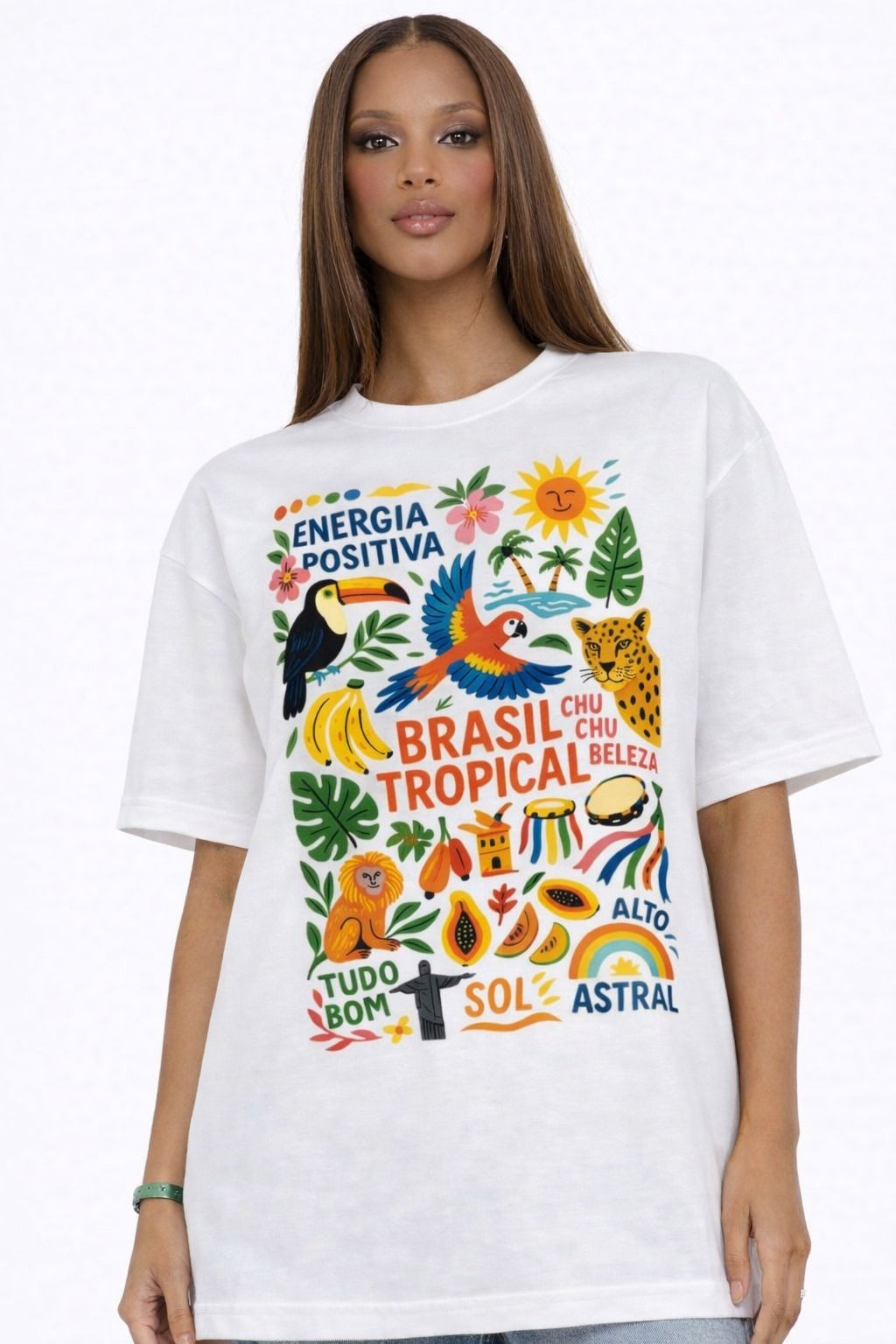 Camisa Tropical Brasileirice