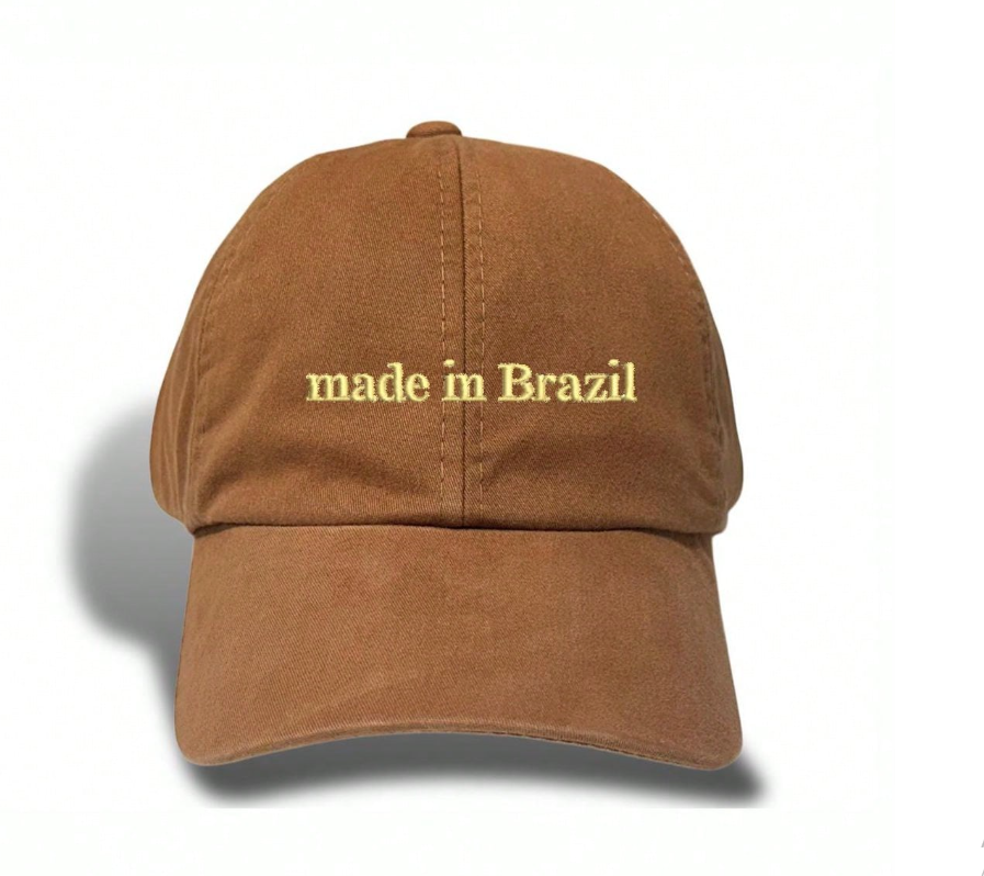 Boné Made in Brazil – Marrom