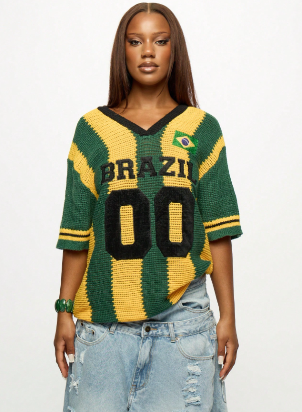 Compre 1 Leve 2 Camisa Oversized Tricot Brasileirice